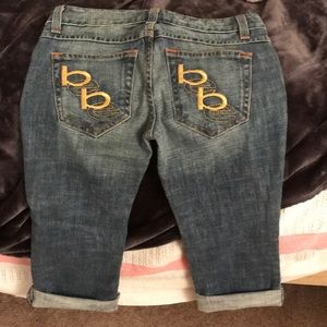 BeBe Jean capris,Worn one time,Excellent condition